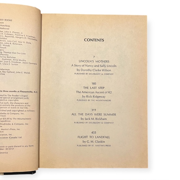 Vintage Readers Digest Condensed Books, Reader’s Digest, Lot of 2 - Picture 10 of 11